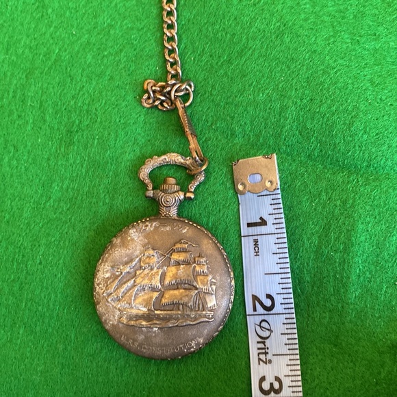 USS Constitution Vintage Pocket Watch - Picture 8 of 9